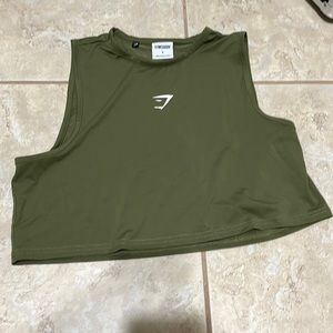 GYMSHARK WOMENS CROP TANK